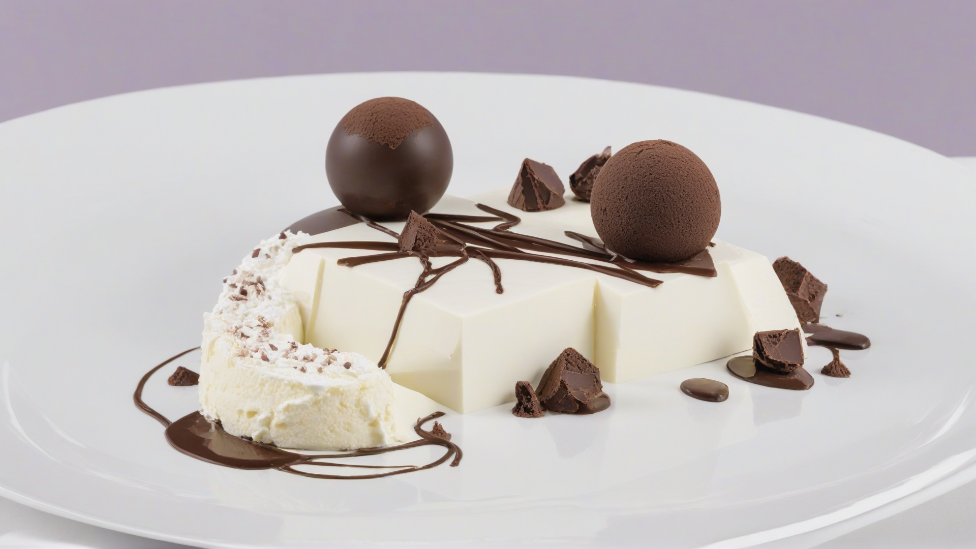 dolce con ricotta e cioccolato
